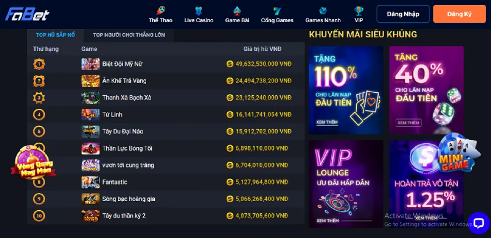 Cấp Độ VIP Kim Cương